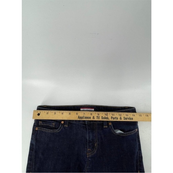 Tommy Hilfiger Women's Low Rise Dark Wash Bootcut Denim Jeans Size 4R - 28W - Picture 5 of 13